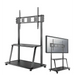 Neomounts Mobile Flat Screen Floor Stand (stand + trolley) (height: 137-162 cm) box 1&2 - Колички и поставки за екрани
