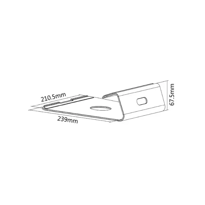 Neomounts Notebook Desk Stand (ergonomic) - Стойки за лаптопи<<<NEOMOUNTS BY NEWSTAR стойки<<<NEOMOUNTS