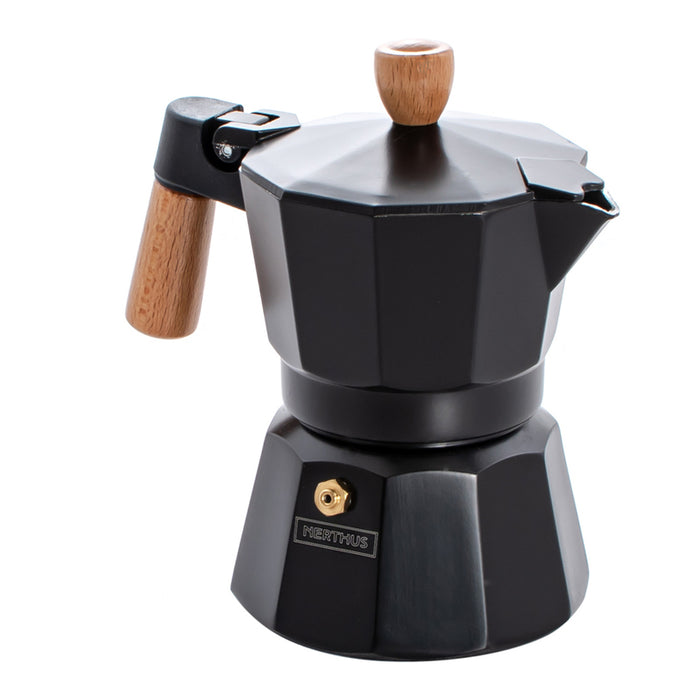COFFEE MAKER 3 COFFEE INDUCTION BLACK NERTHUS