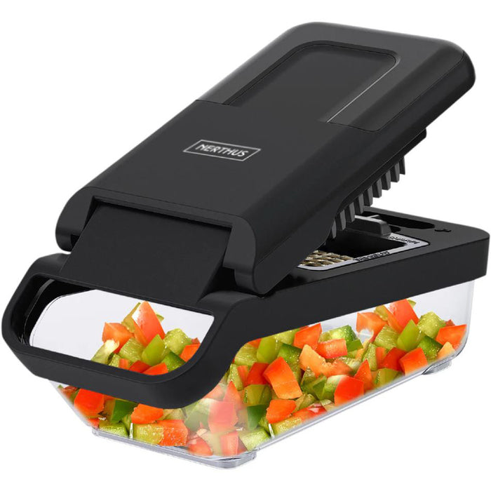 VEGETABLE CUTTER WITH TWO ATTACHMENTS NERTHUS
