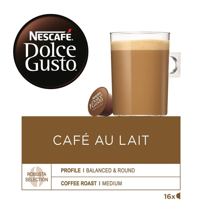 Coffee NESCAFE® Dolce Gusto® AU LAIT 16 CAPSULES