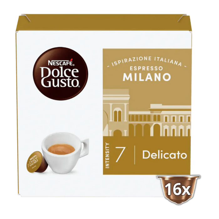 Coffee NESCAFE® Dolce Gusto® MILANO 16 CAPSULES