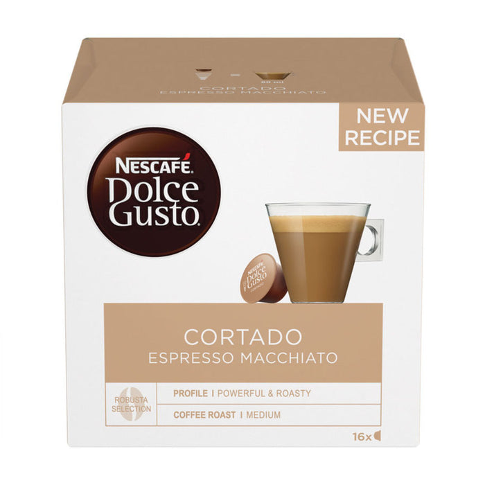 COFFEE CAPSULES NESCAFE DOLCE GUSTO CORTADO MACCHIATO