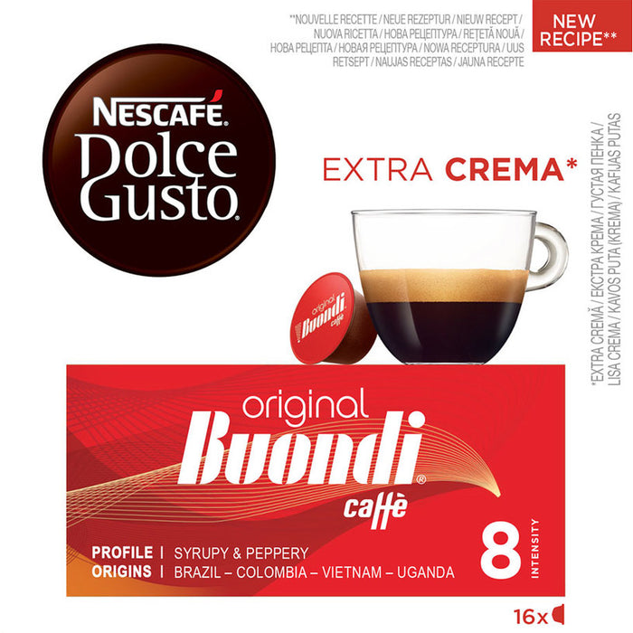 COFFEE NESCAFE D.GUSTO BUONDI 16 CAP