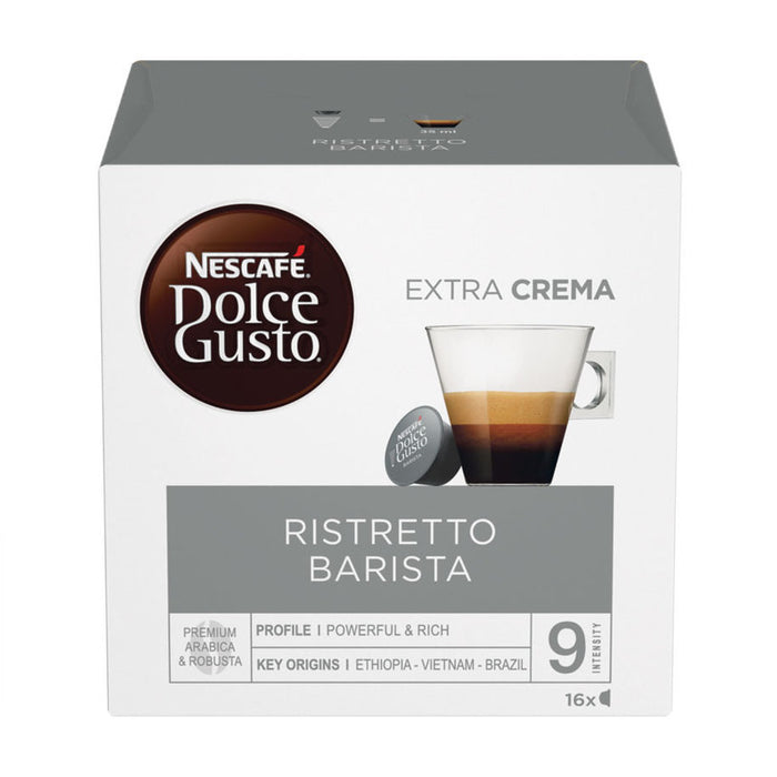 COFFEE CAPSULES NESCAFE DOLCE GUSTO RISTRETTO BARISTA
