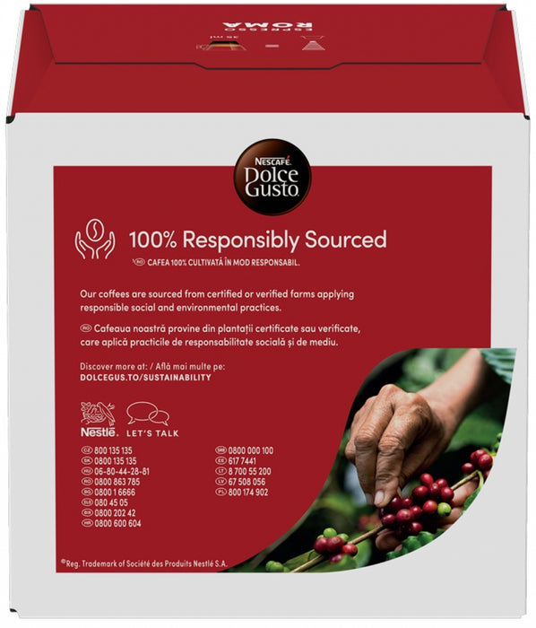 Coffee capsules NESCAFE Dolce Gusto Roma 16 drinks