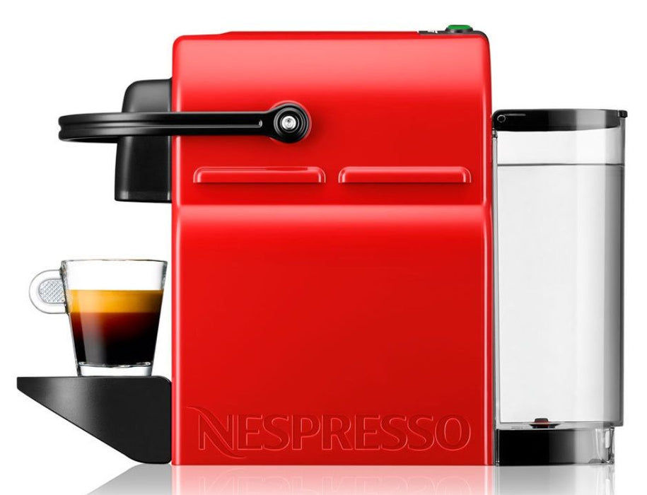 Coffee machine with Nespresso capsules - Inissia Red C40-EURENE5-S