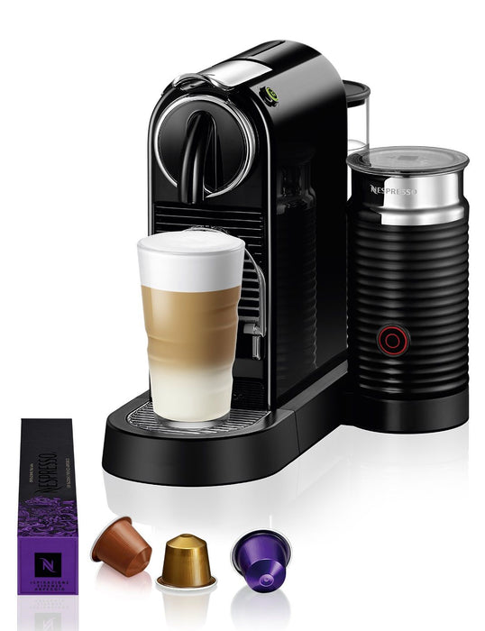 Coffee machine NESPRESSO CitiZ&milk Limousine Black new