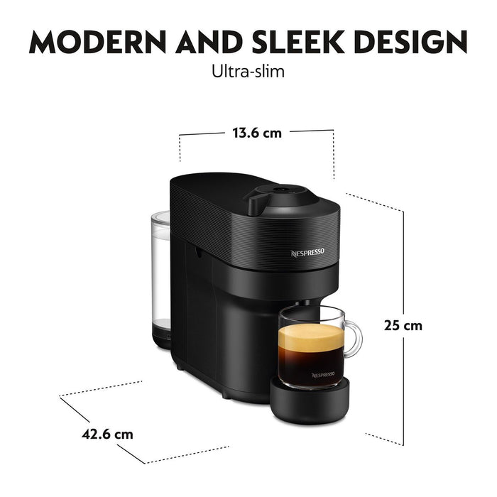 Coffee machine NESPRESSO Vertuo Pop Black 12477498