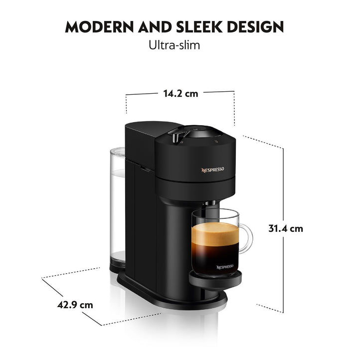 Coffee machine with capsules NESPRESSO VERTUO NEXT Matte Black