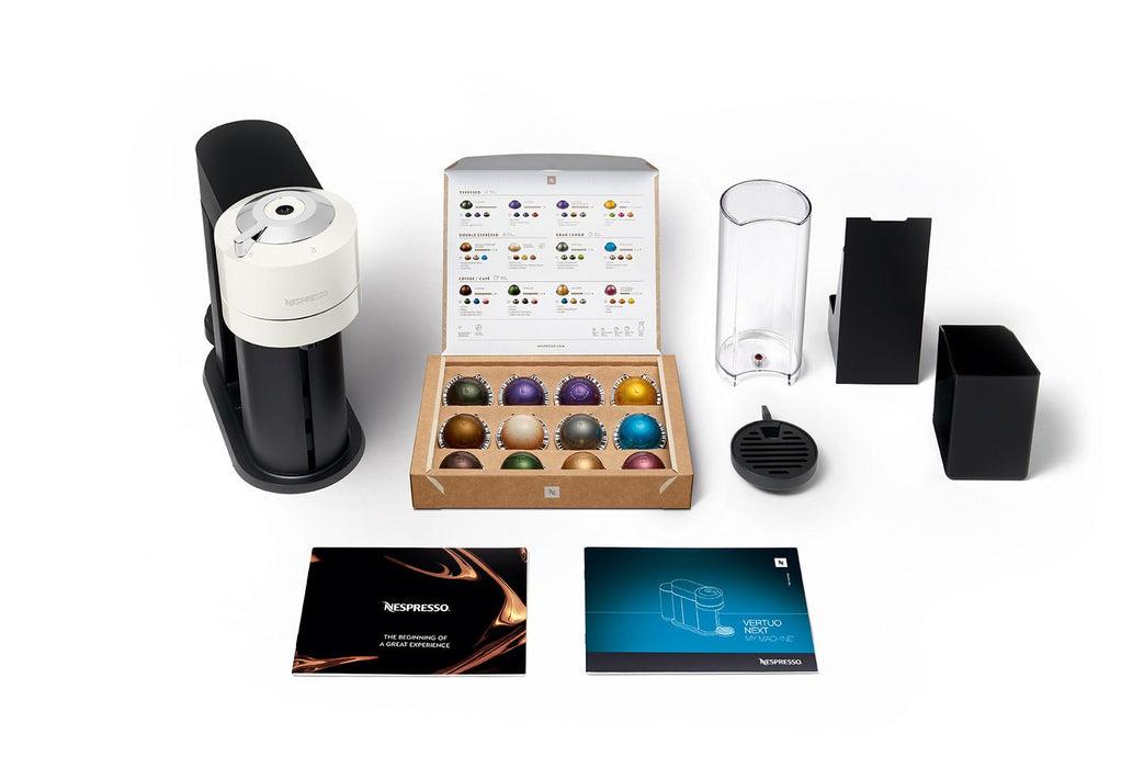 Capsule coffee machine NESPRESSO VERTUO NEXT GDV1EU WH 1100.00 ml, WHITE