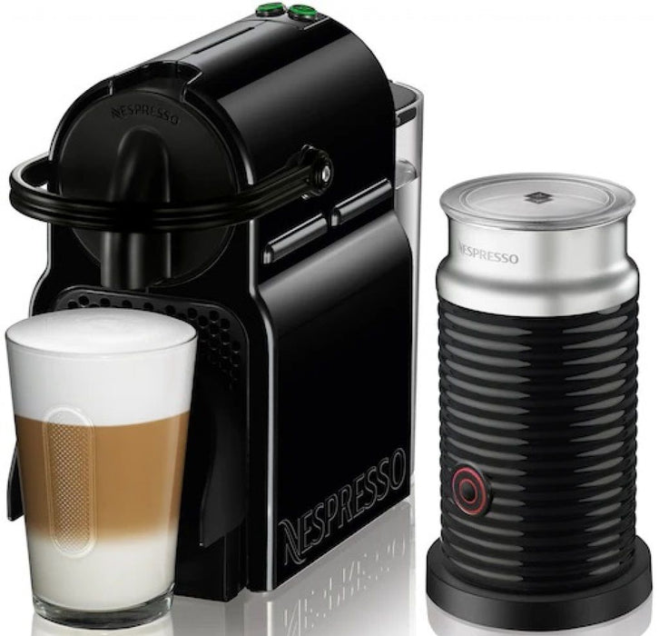Coffee machine with Nespresso capsules A3ND40EUBK-DL Inissia Black and Aeroccino