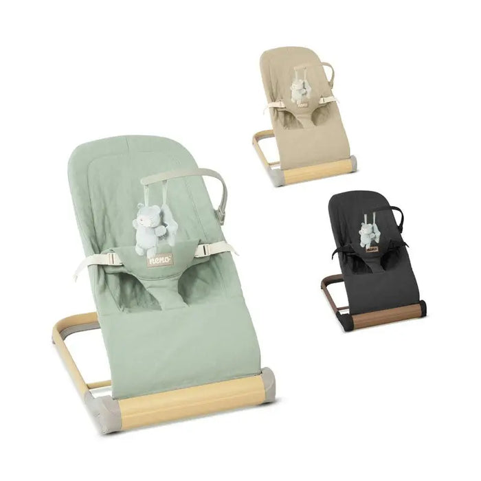 NESSO DARK GREY - BED SEAT FOR BABIES - Bouncers and swingsDIE-LIH<<<FurnitureDIE<<<ActionPL