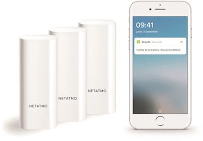 Smart window and door sensors Netatmo