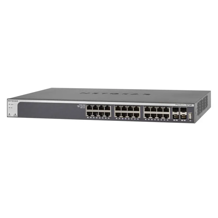 NETGEAR 28-Port 10G Ethernet Smart Switch (XS728T) - Switch - CLI Managed<<<Мрежи<<<Мрежи и умен дом<<<ALSO