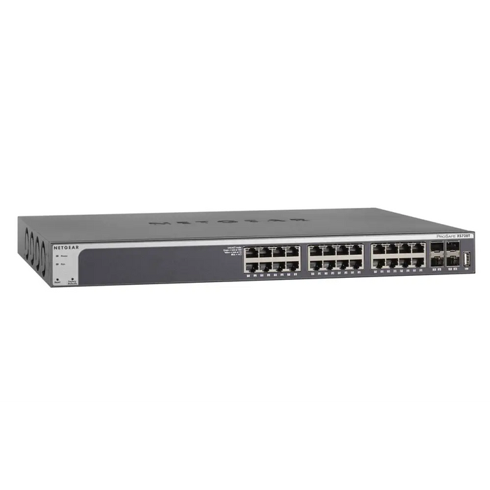 NETGEAR 28-Port 10G Ethernet Smart Switch (XS728T) - Switch - CLI Managed<<<Мрежи<<<Мрежи и умен дом<<<ALSO