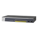 NETGEAR 8-Port PoE+ Gigabit Ethernet Smart Managed Switch with 2 SFP Ports 190W GS510TPP - Switch - CLI