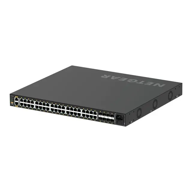 NETGEAR AV Line M4250-40G8F-PoE+ 40x1G PoE+ 480W and 8xSFP Managed Switch - Switch - CLI Managed<<<Мрежи<<<Мрежи и умен