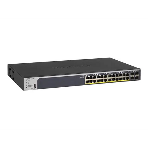 NETGEAR GS728TPP Managed L2/L3/L4 Gigabit Ethernet (10/100/1000) Power over Ethernet (PoE) 1U Black - Комутатор