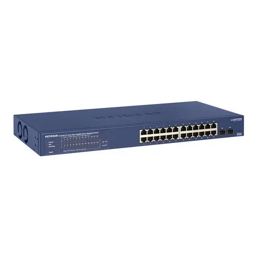 NETGEAR Smart switch ProSAFE GS724TP - Комутатор - PoE<<<Мрежи<<<Мрежи и умен дом<<<ALSO&&&Switch - CLI