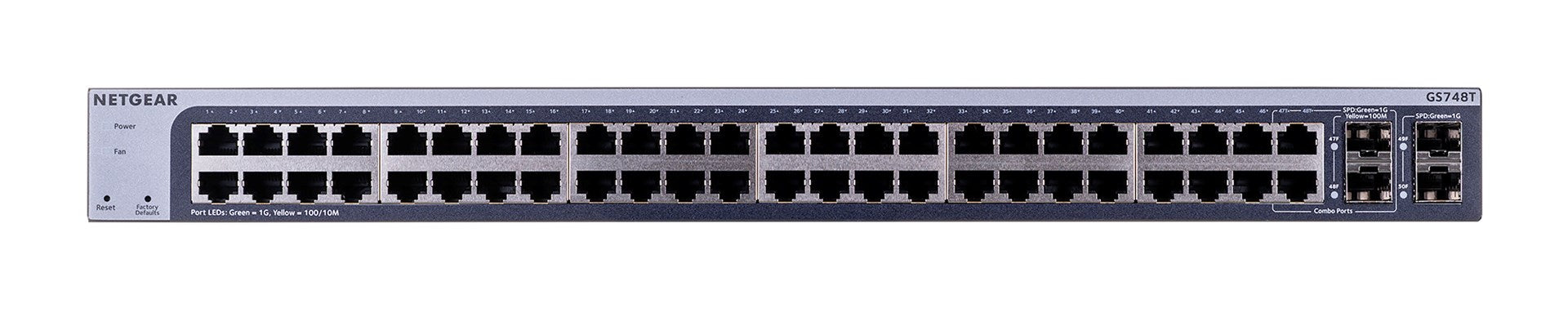 Switch Netgear GS748T-600EUS