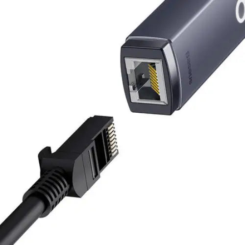 Network adapter Baseus Lite Series USB to RJ45 1000Mbps (grey) - Adapters connectors and converters<<<IT