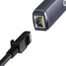 Network adapter Baseus Lite Series USB to RJ45 1000Mbps (grey) - Adapters connectors and converters<<<IT