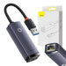 Network adapter Baseus Lite Series USB to RJ45 1000Mbps (grey) - Adapters connectors and converters<<<IT