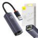 Network adapter Baseus Lite Series USB to RJ45 1000Mbps (grey) - Adapters connectors and converters<<<IT