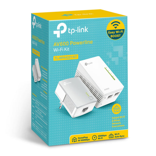 Network adapter TP-Link TL-WPA4221 KIT powerline wifi adapter - Мрежови адаптори<<<Компютри и