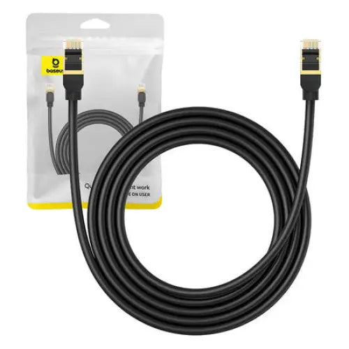 Network cable cat.8 Baseus Ethernet RJ45 40Gbps 2m (black) - Network cables<<<Cables<<<IT Accessories<<<InnproXML