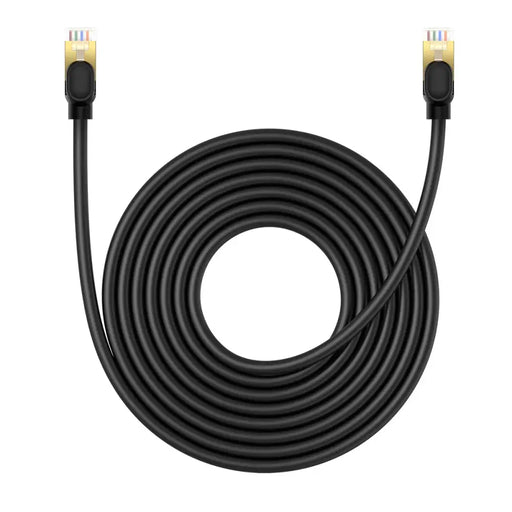 Network cable cat.8 Baseus Ethernet RJ45 40Gbps 8m (black) - Network cables<<<Cables<<<IT