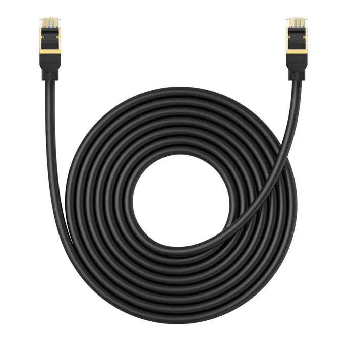 Network cable cat.8 Baseus Ethernet RJ45 40Gbps 8m (black) - Network cables<<<Cables<<<IT