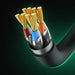 Network cable cat.8 Baseus Ethernet RJ45 40Gbps 8m (black) - Network cables<<<Cables<<<IT