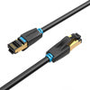 Network Cable CAT8 SFTP Vention IKABK RJ45 Ethernet 40Gbps 8m Black - Network cables<<<Cables<<<IT