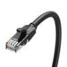 Network Cable UTP CAT6 Vention IBEBJ RJ45 Ethernet 1000Mbps 5m (black) - Network cables<<<Cables<<<IT