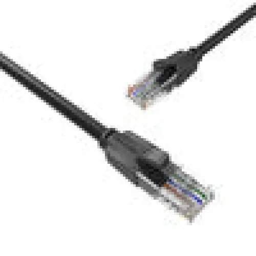 Network Cable UTP CAT6 Vention IBEBJ RJ45 Ethernet 1000Mbps 5m (black) - Network cables<<<Cables<<<IT