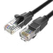 Network Cable UTP CAT6 Vention IBEBJ RJ45 Ethernet 1000Mbps 5m (black) - Network cables<<<Cables<<<IT