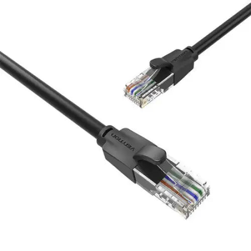 Network Cable UTP CAT6 Vention IBEBJ RJ45 Ethernet 1000Mbps 5m (black) - Network cables<<<Cables<<<IT