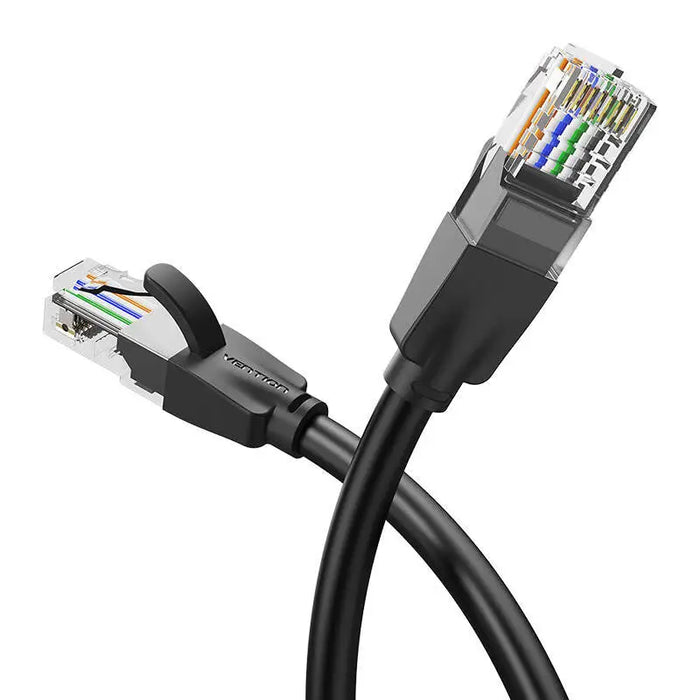Network Cable UTP CAT6 Vention IBEBJ RJ45 Ethernet 1000Mbps 5m (black) - Network cables<<<Cables<<<IT