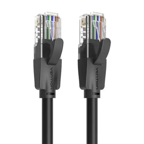 Network Cable UTP CAT6 Vention IBEBJ RJ45 Ethernet 1000Mbps 5m (black) - Network cables<<<Cables<<<IT