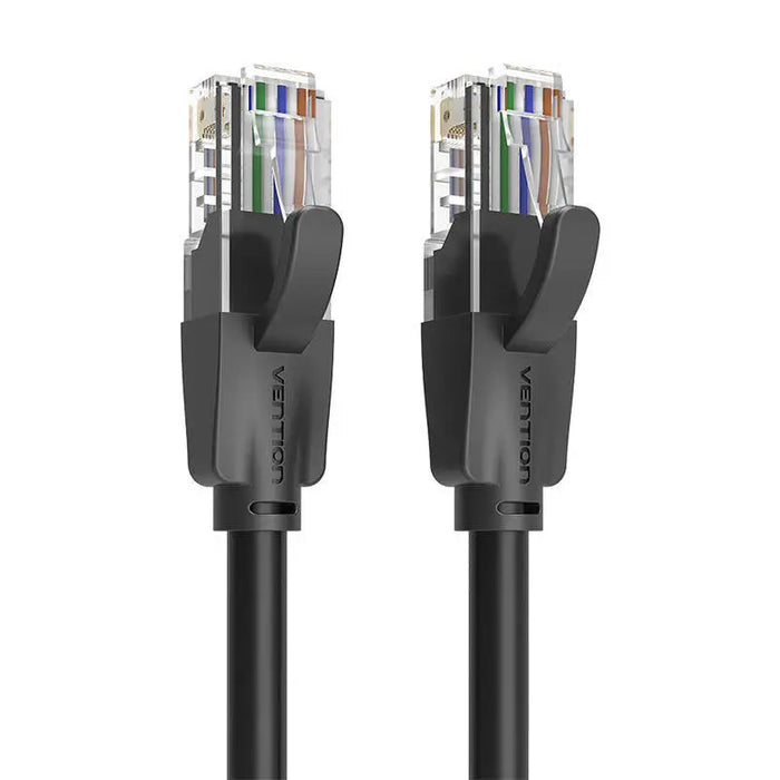 Network Cable UTP CAT6 Vention IBEBJ RJ45 Ethernet 1000Mbps 5m (black) - Network cables<<<Cables<<<IT