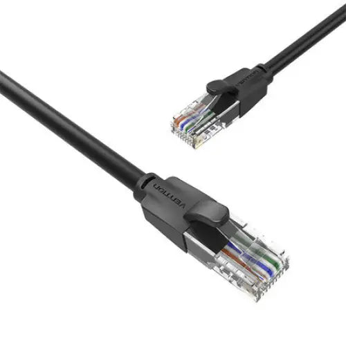 Network Cable UTP CAT6 Vention IBEBK RJ45 Ethernet 1000Mbps 8m (black) - Network cables<<<Cables<<<IT