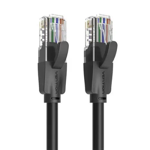 Network Cable UTP CAT6 Vention IBEBK RJ45 Ethernet 1000Mbps 8m (black) - Network cables<<<Cables<<<IT