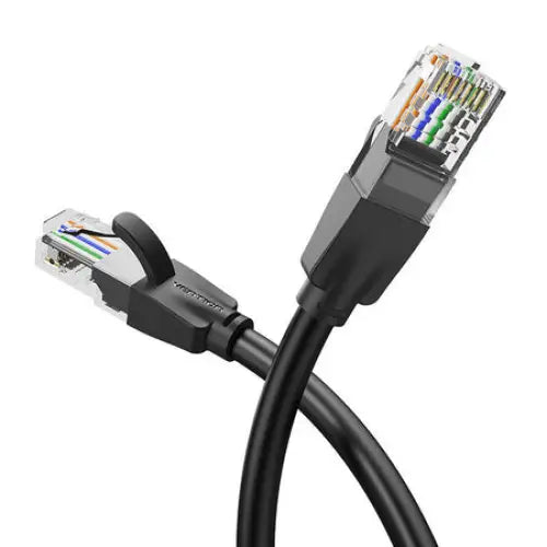 Network Cable UTP CAT6 Vention IBEBK RJ45 Ethernet 1000Mbps 8m (black) - Network cables<<<Cables<<<IT
