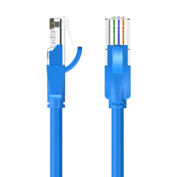 Network Cable UTP CAT6 Vention IBELD RJ45 Ethernet 1000Mbps 0.5m Blue - Network cables<<<Cables<<<IT