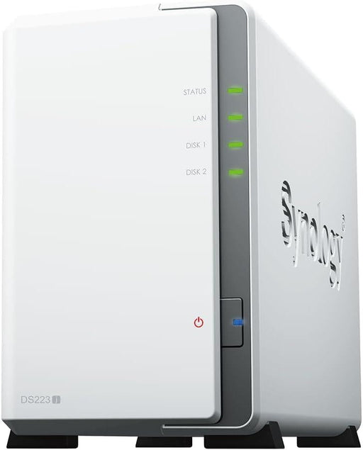 Network storage Synology DS223j For 2 disks Realtek RTD1619B 4-core 1.7GHz 1 GB - Сторидж у-ва и
