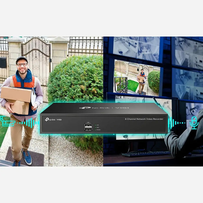 Network Video Recorder TP-Link VIGI NVR1004H 10 TB - Сигурност Удома<<<Дом Градина<<<BigBuy&&&Видеокамери за