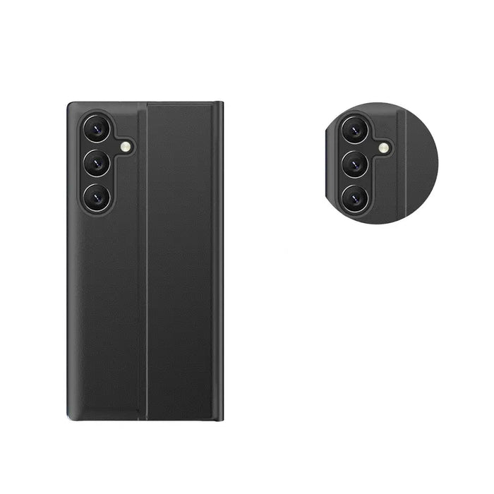 New Sleep Case Cover for Xiaomi Redmi 11A / Poco C55 / Redmi 12C Cover with Flip Stand Black - Cell phone cases
