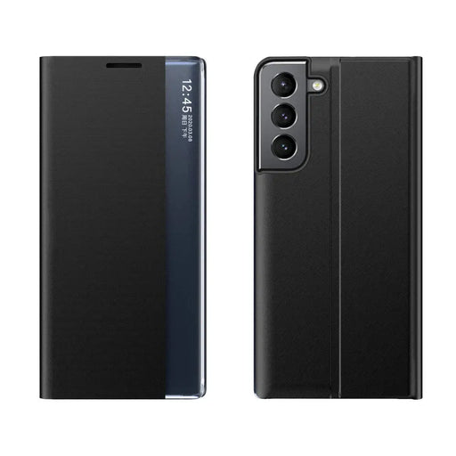 New Sleep Case for Samsung Galaxy A14 cover with flip stand black - Cell phone cases and covers<<<HurtelXML